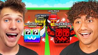 SECRET Lucky Block Race vs FOLTYN in Steal a Brainrot!