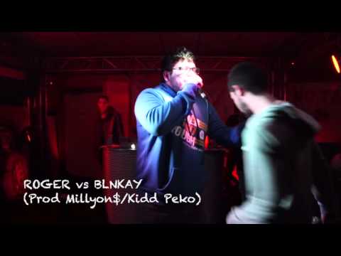 HONIRO FREESTYLE BATTLE 2° EDIZIONE  ROGER vs BLNKAY (Prod Millyon$/Kidd Peko)