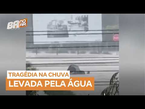 Corpo de mãe arrastada por enxurrada é encontrado após buscas em Vitória da Conquista (BA)
