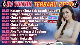 Download lagu DJ VIRAL TIKTOK TERBARU 2026||DJ KATANYA CINTA TAK BUTUH RUPA||DJ JANGAN TUNGGU LAMA LAMA FULL BASS🔥 mp3