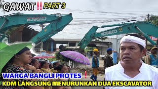 Download lagu GAWAT❗️DETIK-DETIK SALAH SATU WARGA BANGLI PROTES❗️KDM LANGSUNG TERJUNKAN DUA EKSCAVATOR KE LOKASI❗️ mp3