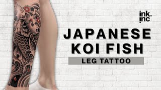 KOI FISH TATTOO |  JAPANESE TATTOO IDEAS.