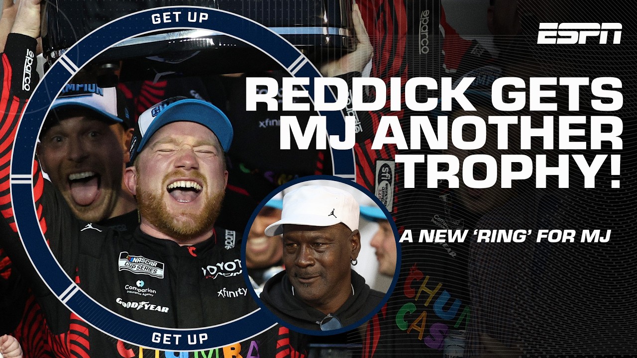 MJ on Tyler Reddick’s FIRST career Daytona 500 win ‘It feels like I won a championship’ 🏆 | Get Up