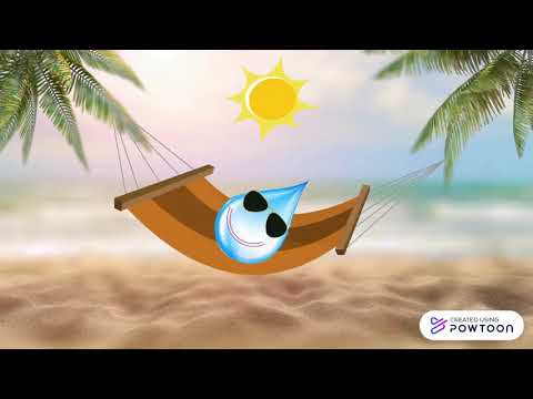 Il ciclo dell'acqua. Perlina storia di una gocciolina.