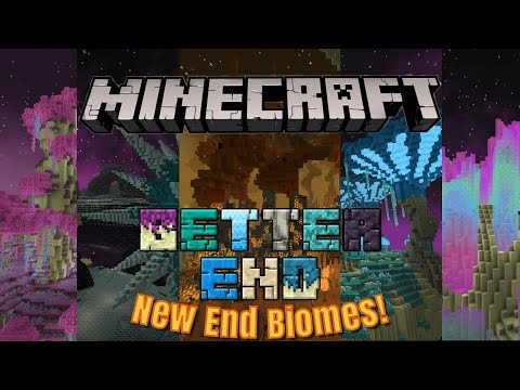 EPIC NEW End Biomes in Minecraft 1.19+ Mod!