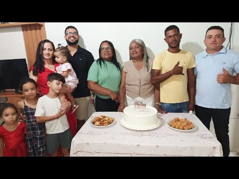Família reunida no aniversário de Lenilda terra nova Pernambuco