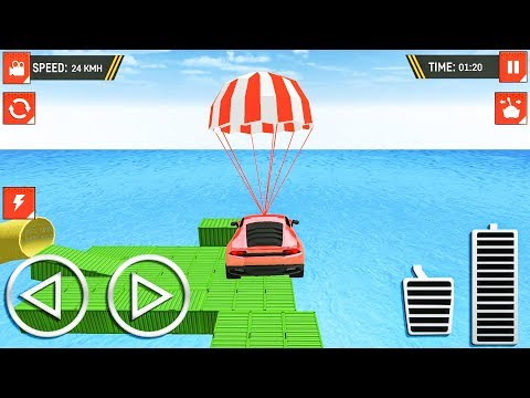 Car Extreme Racing Mega Ramp #6 (Ramp Car Stunts 2019) | Gameplay Android