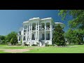 1170 Nottoway Plantation with blue sky spring day video stock footage