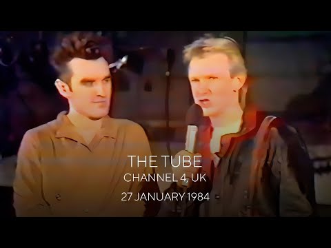 The Smiths - Morrissey interview with Tony Fletcher, The Tube, Channel 4, UK - 27 January 1984