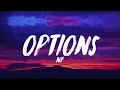 NF- Options (KARAOKE) [LYRICS INSTRUMENTAL]