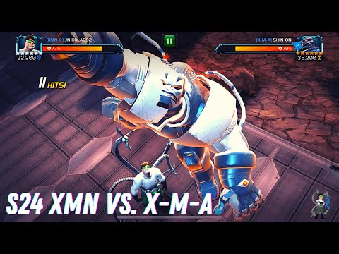 Season 24 War 10. XMN vs. X-M-A. Omega Red/Doctor Octopus/Sabretooth on Path 4/7.