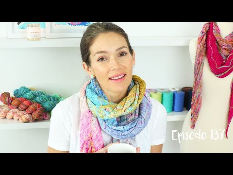 Pineapple Knits | Episode 137 | Marble Sweater progress! | A Knitting Podcast