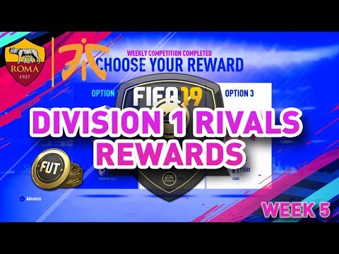 FIFA 19: DIVISION 1 RIVALS REWARDS. BEST 89 RATED PLAYER?
