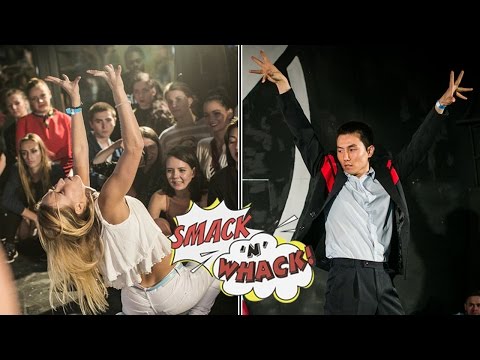 Smack'n'whack 2016, Waacking Pro - Yoghurt VS Archin (first round)