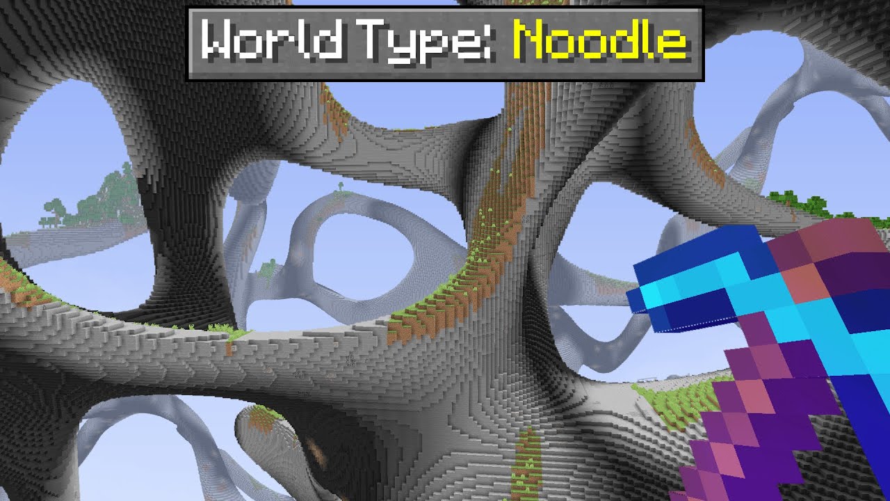 Can You Beat A Noodle World in Minecraft?
