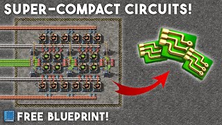 Make green circuits in seconds! [FREE BLUEPRINT] | Factorio