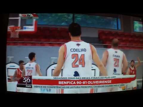 Basquetebol: SL BENFICA 90 - 81 Oliveirense