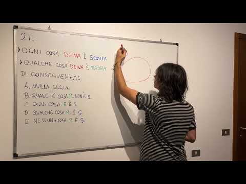 Tolc-PSI Verbal Reasoning #1 - Solving a problem using sets