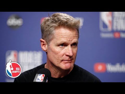 Steve Kerr Game 2 postgame interview: Klay Thompson injury, DeMarcus Cousins  | 2019 NBA Finals