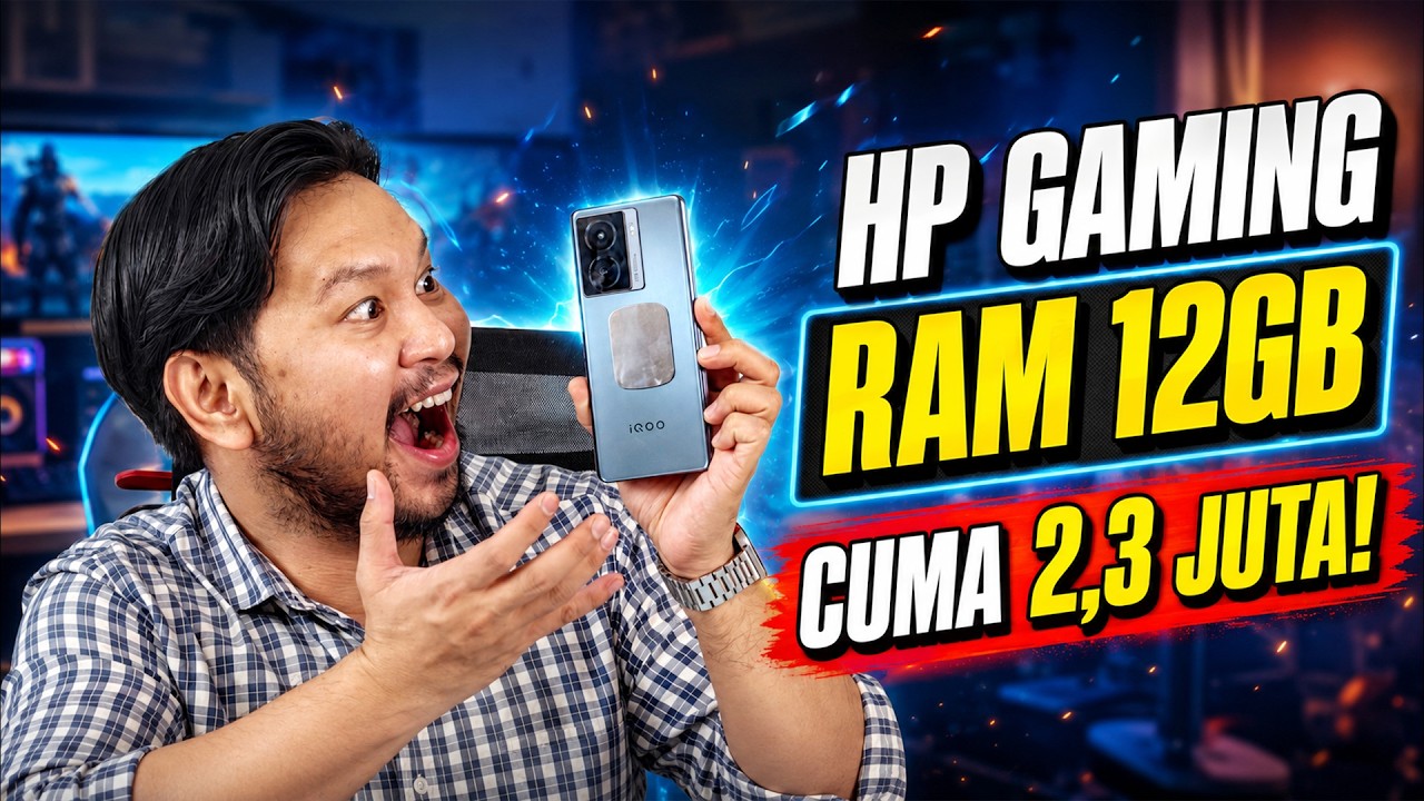 HP Gaming RAM 12GB Cuma 2,3 Juta‼️ Investigasi iQOO Z7 5G di Tahun 2026