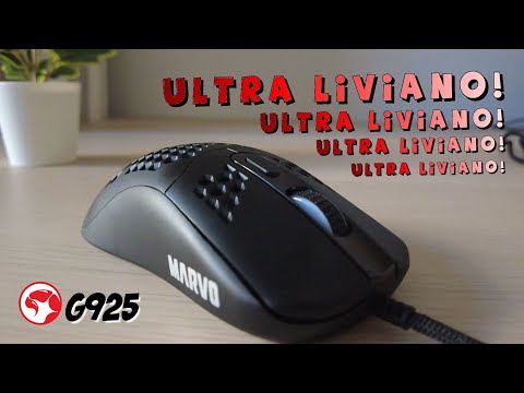 Laid. žaid. pelė Marvo G925 RGB 12000 DPI video