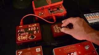 Video thumbnail for OSMOSIS MIDI Mapper and Filter PedalBoard Footswitch by Molten Voltage by Step Audio
