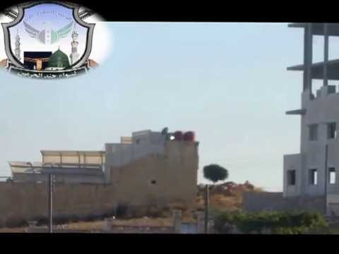 تجهيز الدوشكا لضرب أحد مقرات النظام من قبل لواء جند الحرمين في ريف حلب