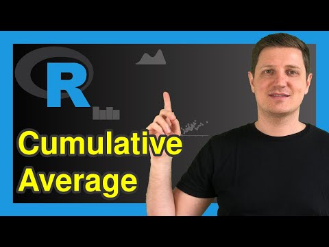 Cumulative Mean in R (Example) | Calculate Average with Base R & dplyr | cumsum, seq_along & cummean