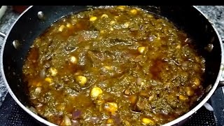 सरसों का साग स्वीट कॉर्न के साथ ।sarson ka saag with sweet corn