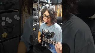 アルバムに収録したGreen Monsterという曲です  #bass #slap