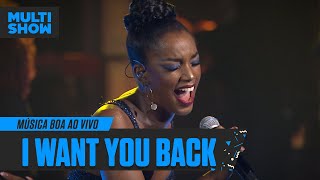 IZA | I Want You Back | Música Boa Ao Vivo | Música Multishow