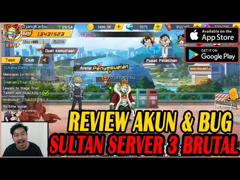 🔥🔥REVIEW AKUN SULTAN SERVER 3 (SERVER RAJANYA BUG GAK JELAS) - ONE PUNCH MAN: The Strongest
