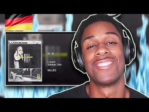 AMERICAN REACTS TO GERMAN RAP | LUCIANO- W.I.N.