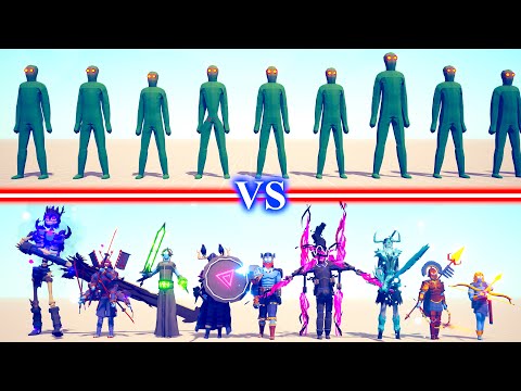 ZOMBIE Team vs HIDDEN UNITS Team - Totally Accurate Battle Simulator TABS