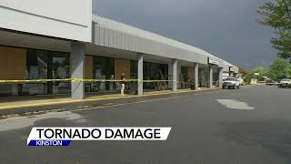 EF-1 tornado touches down in Kinston, more rain expected through tonight