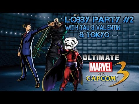 Umvc3 - Lobby Party #2 W/ Tau and Valentin and Tokyo