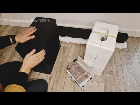 Samsung Soundbar Q930B 9.1.4 Wireless Subwoofer - Unboxing