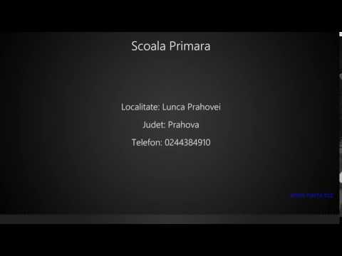 Scoala Primara Lunca Prahovei