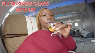 FIRST TIME BUSINESS FLIGHT EXPERIENCE !! FLY WITH ME.