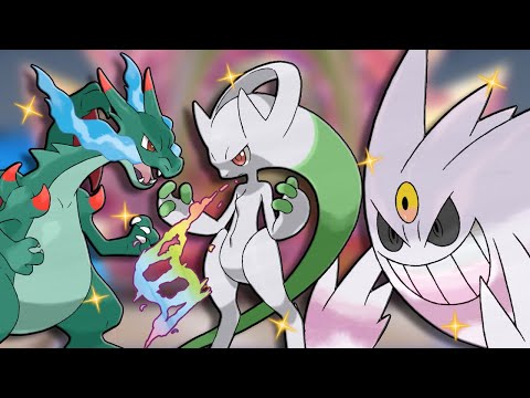 Catching EVERY Shiny Mega Pokemon: The Movie