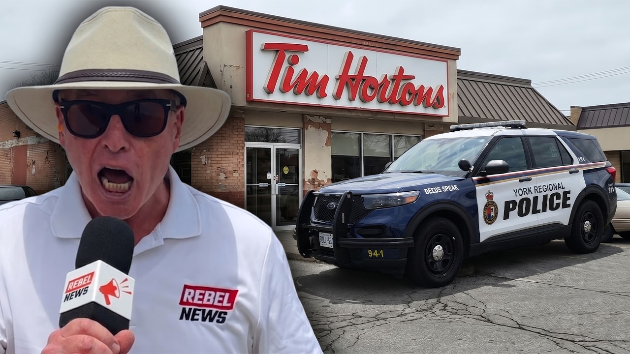 Rebel News reporter BANNED FOR LIFE from Tim Hortons!