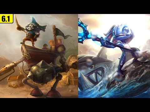 rumble top vs fizz - patch 6.1 - full game - january 28,2016