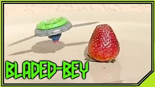 World's Most DANGEROUS Beyblade? (slow motion) PART 1