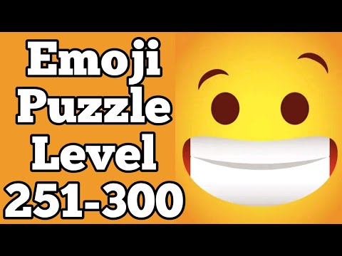 Emoji Puzzle! Level 251-300 WalkThrough Solution | Supersonic Studio LTD - YouTube