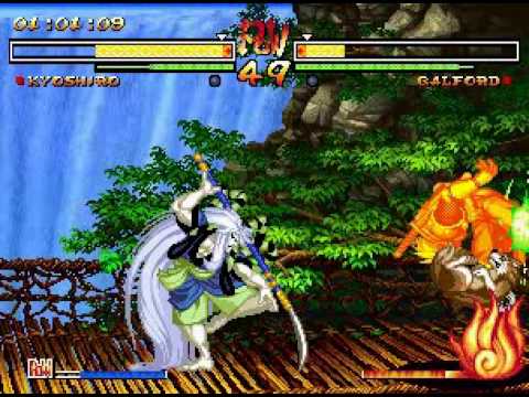 Samurai Shodown V - Senryo Kyoshiro vs. Galford