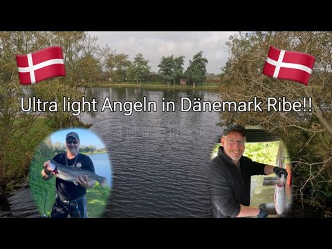 Ultralight Angeln in Dänemark am Storkesoen in Ribe