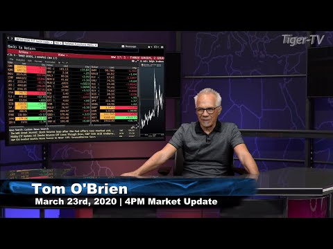 March 23rd, 4PM ET Market Update on TFNN - 2020