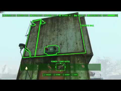 Fallout 4 XOR Logic Gate and Decontamination Arch