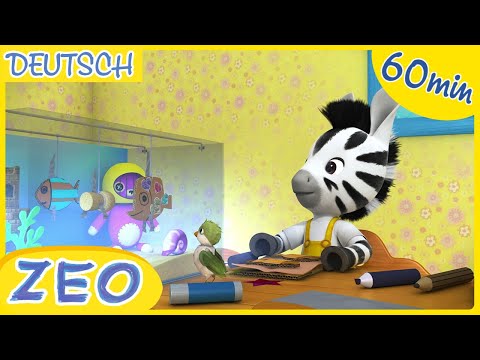 Ab ins Wasser! Zeos Ozean-Abenteuer beginnt! 🌊🐠| ZEO auf Deutsch 🦓