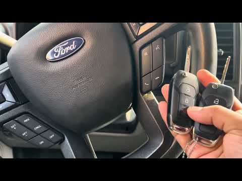 How to program a ford F-150  flip key  remote fob 2015-2021